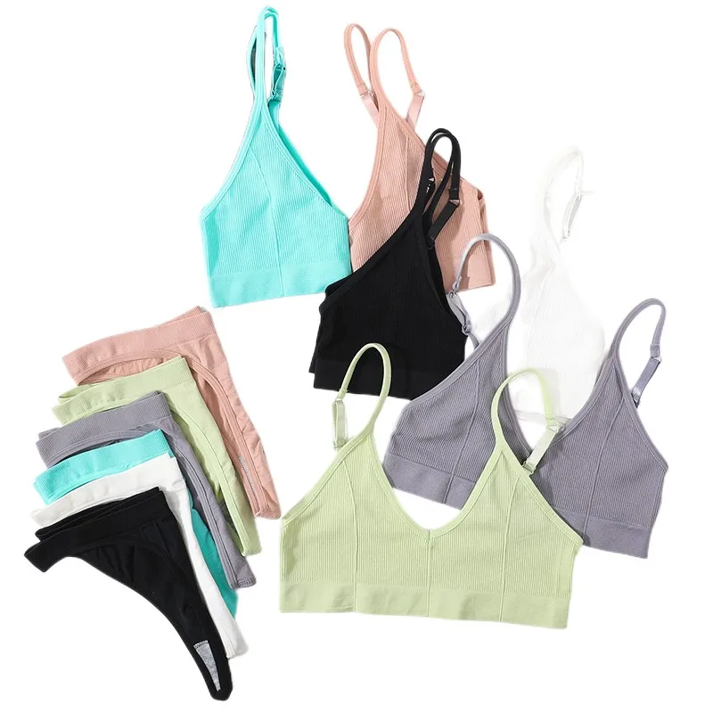 Women's Seamless Bra Set Sexy  - Cotton Bra Everyday 评论和价格