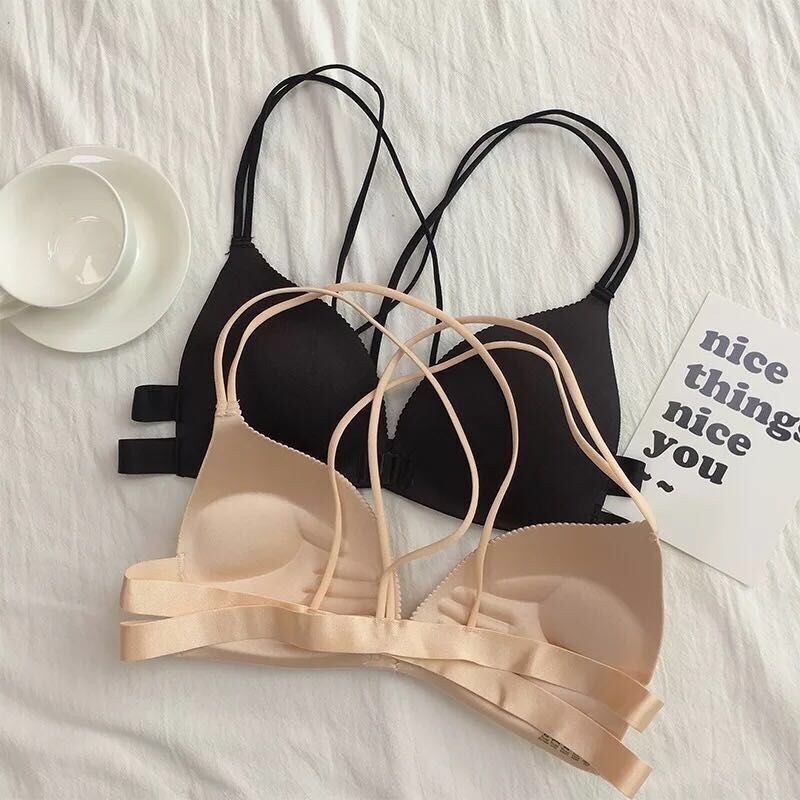1 Piece Fashion Triangle Cup B - Wirefree Bra Comfort 评论和价格