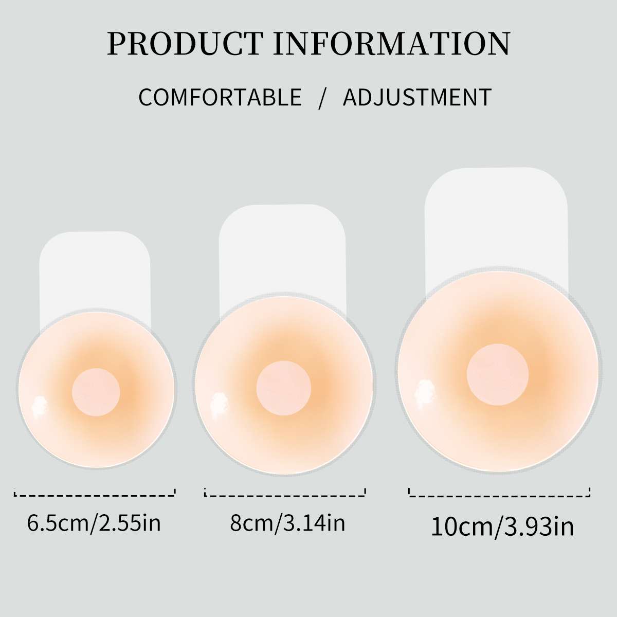 2-piece set of silicone nipple - Strapless Bra Adhesive 评论和价格