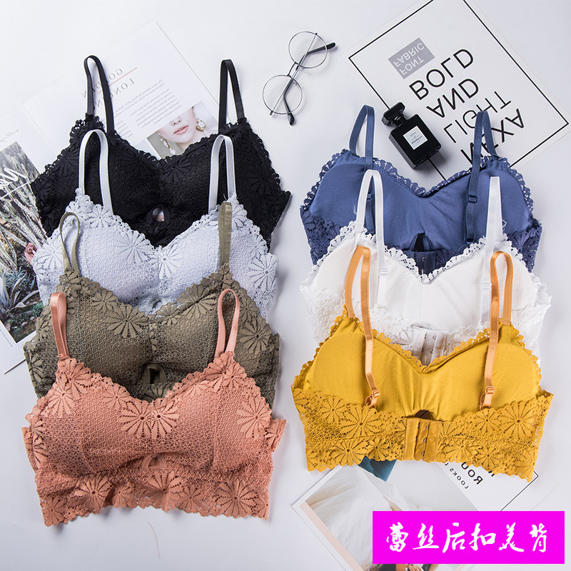 3D Sexy girl lace Lingerie Sea - Lace Bralette Set 评论和价格