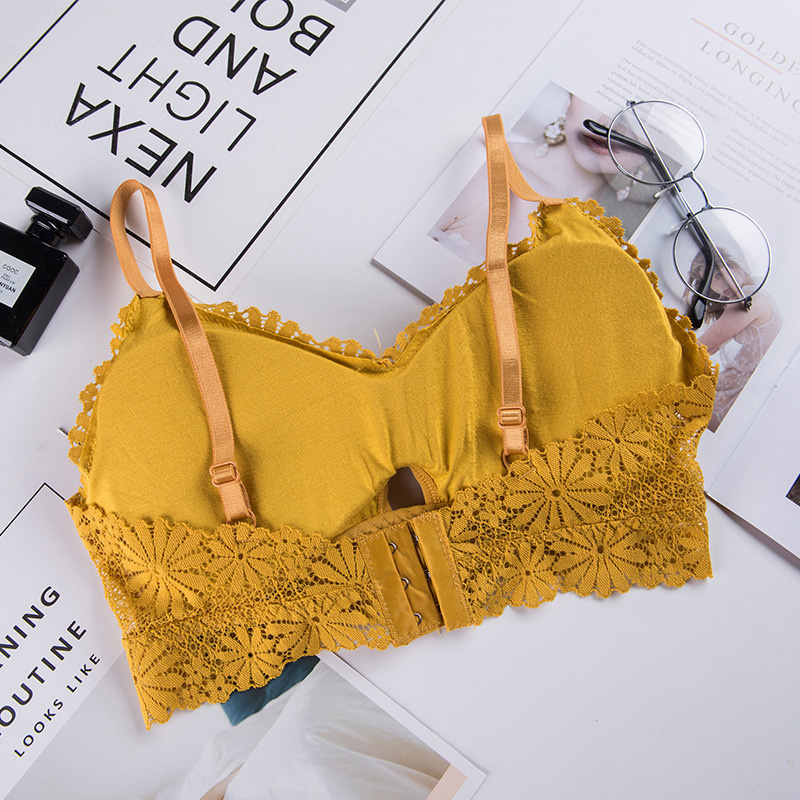 3D Sexy girl lace Lingerie Sea - Lace Bralette Set 评论和价格