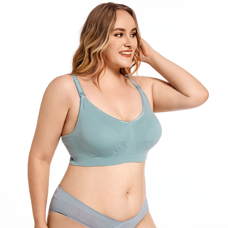 Plus Size Wireless Maternity B - Nursing Bra Clip 评论和价格