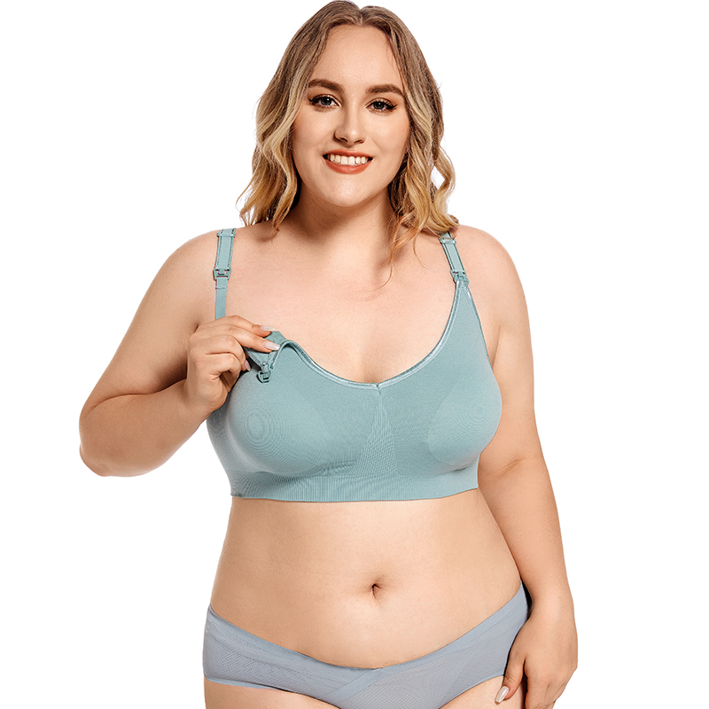 Plus Size Wireless Maternity B - Nursing Bra Clip 评论和价格