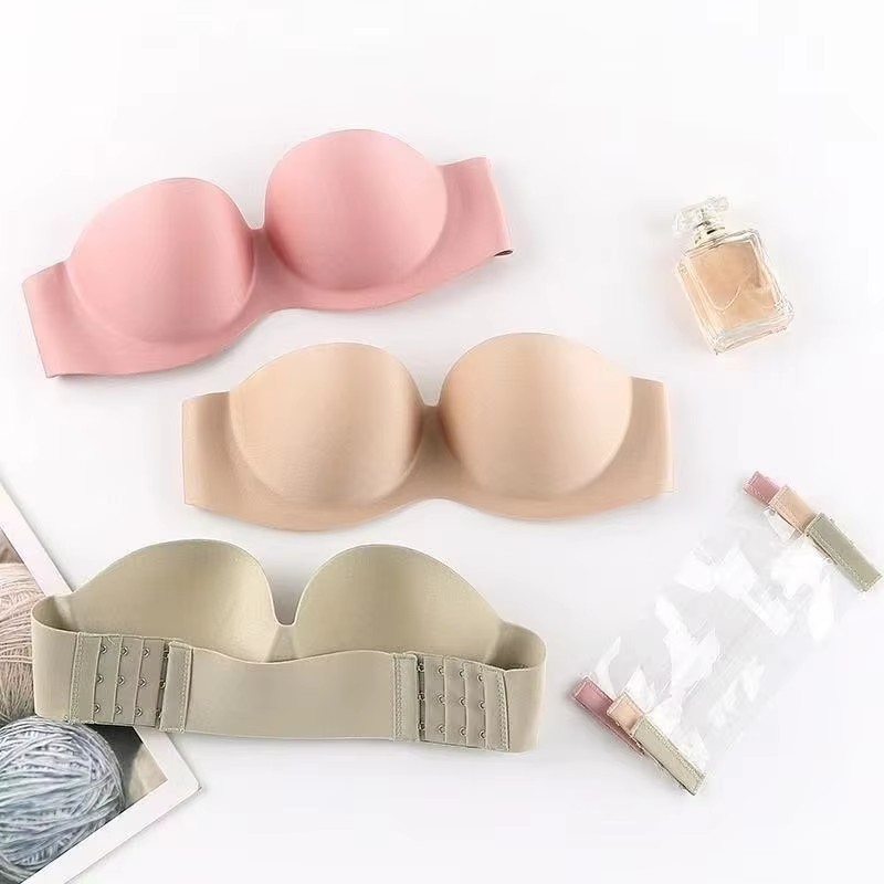 Women's Sexy Strapless Push-Up - Underwire Bra Padded 评论和价格