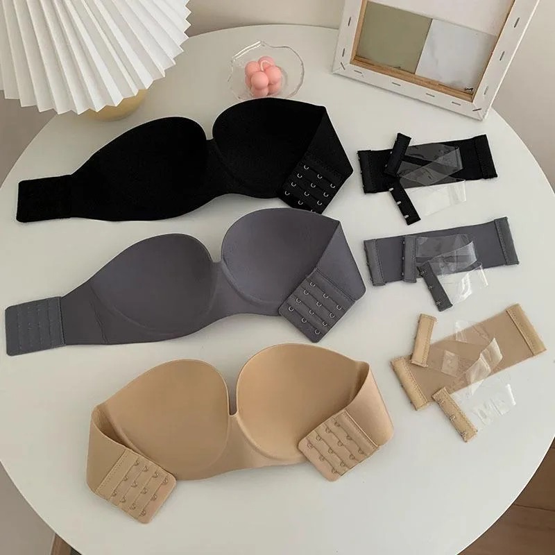 Women's Sexy Strapless Push-Up - Underwire Bra Padded 评论和价格