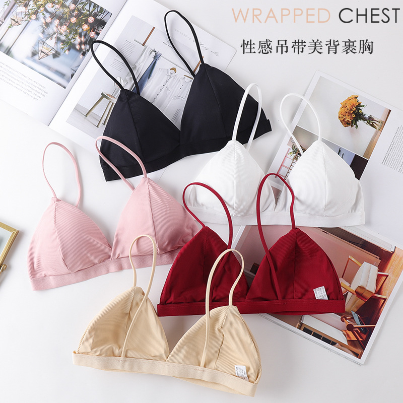 3D Sexy Lingerie Seamless Spor - Lace Bralette Set 评论和价格