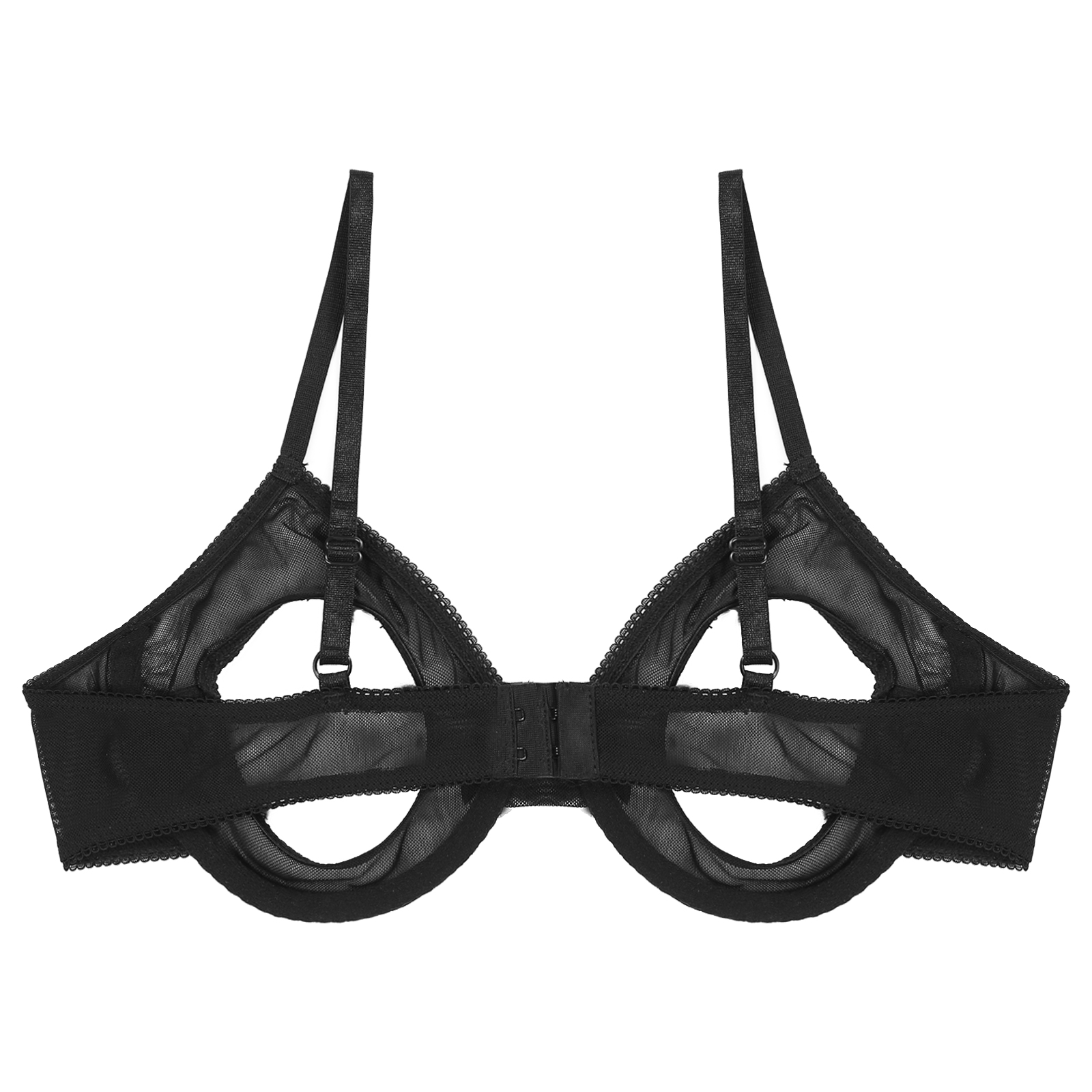 Woman's Lace Underwire Push Up - Demi Bra Balconette 评论和价格